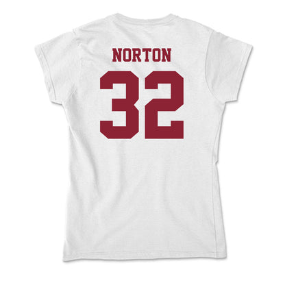 UMass - NCAA Men's Ice Hockey : James Norton - Soft Style Women’s T-Shirt-1