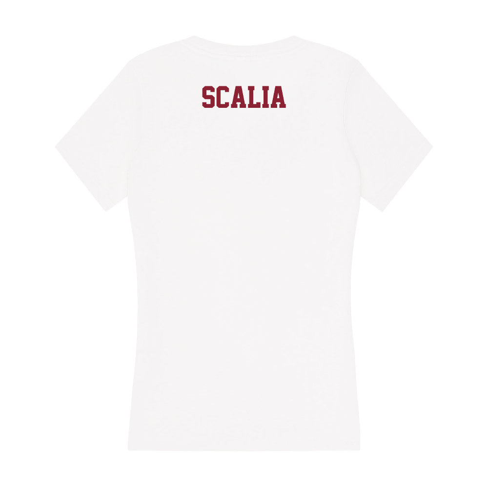 UMass - NCAA Men's Track & Field : Chris Scalia - Women's V-Neck T-Shirt-1