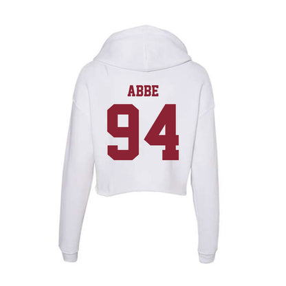  - NCAA Football : Bennett Abbe - Women's Crop Fleece Hoodie-1