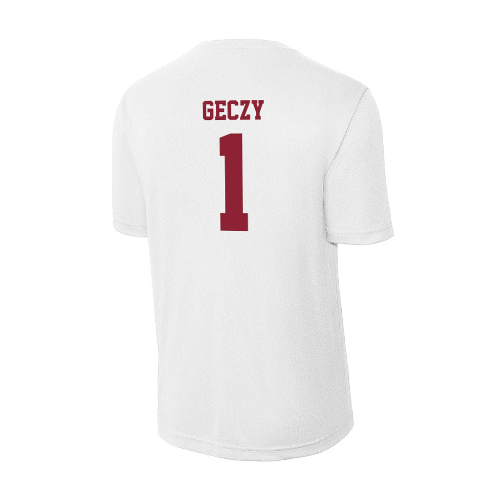 UMass - NCAA Men's Soccer : Alex Geczy - Activewear T-Shirt-1