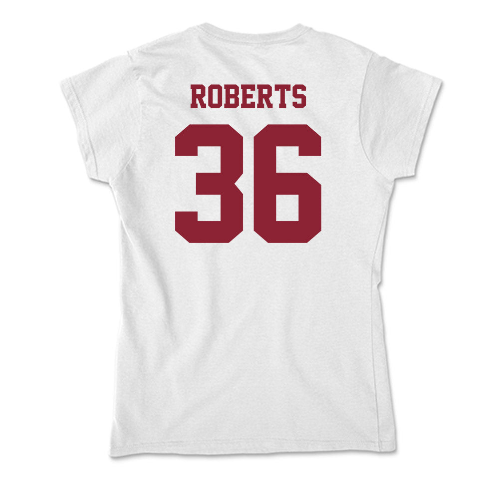 UMass - NCAA Football : Jyree Roberts - Soft Style Women’s T-Shirt-1