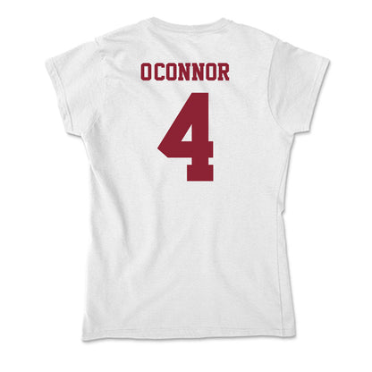 UMass - NCAA Men's Ice Hockey : Kennedy O'Connor - Soft Style Women’s T-Shirt-1