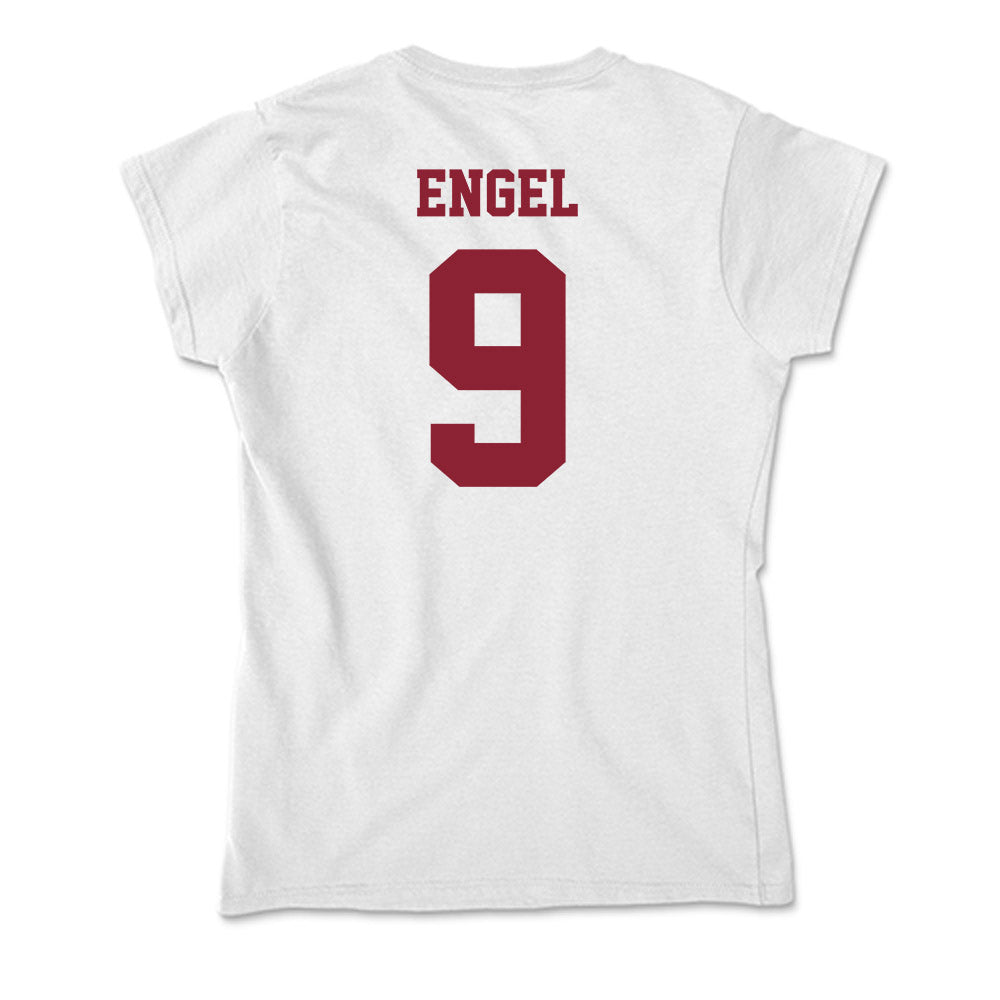 UMass - NCAA Men's Basketball : Josh Engel - Soft Style Women’s T-Shirt-1