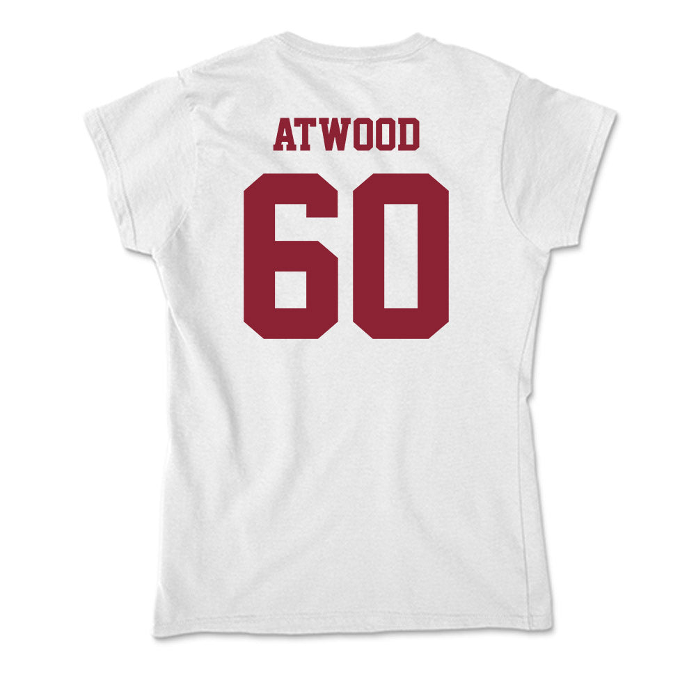 UMass - NCAA Football : Josh Atwood - Soft Style Women’s T-Shirt-1