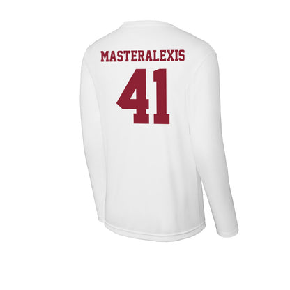 UMass - NCAA Baseball : Justin Masteralexis - Activewear Long Sleeve T-Shirt