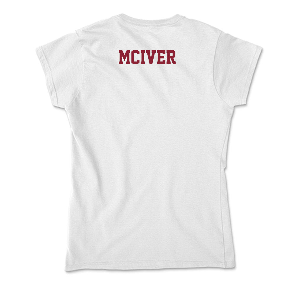 UMass - NCAA Women's Swimming & Diving : Hannah McIver - Soft Style Women’s T-Shirt-1