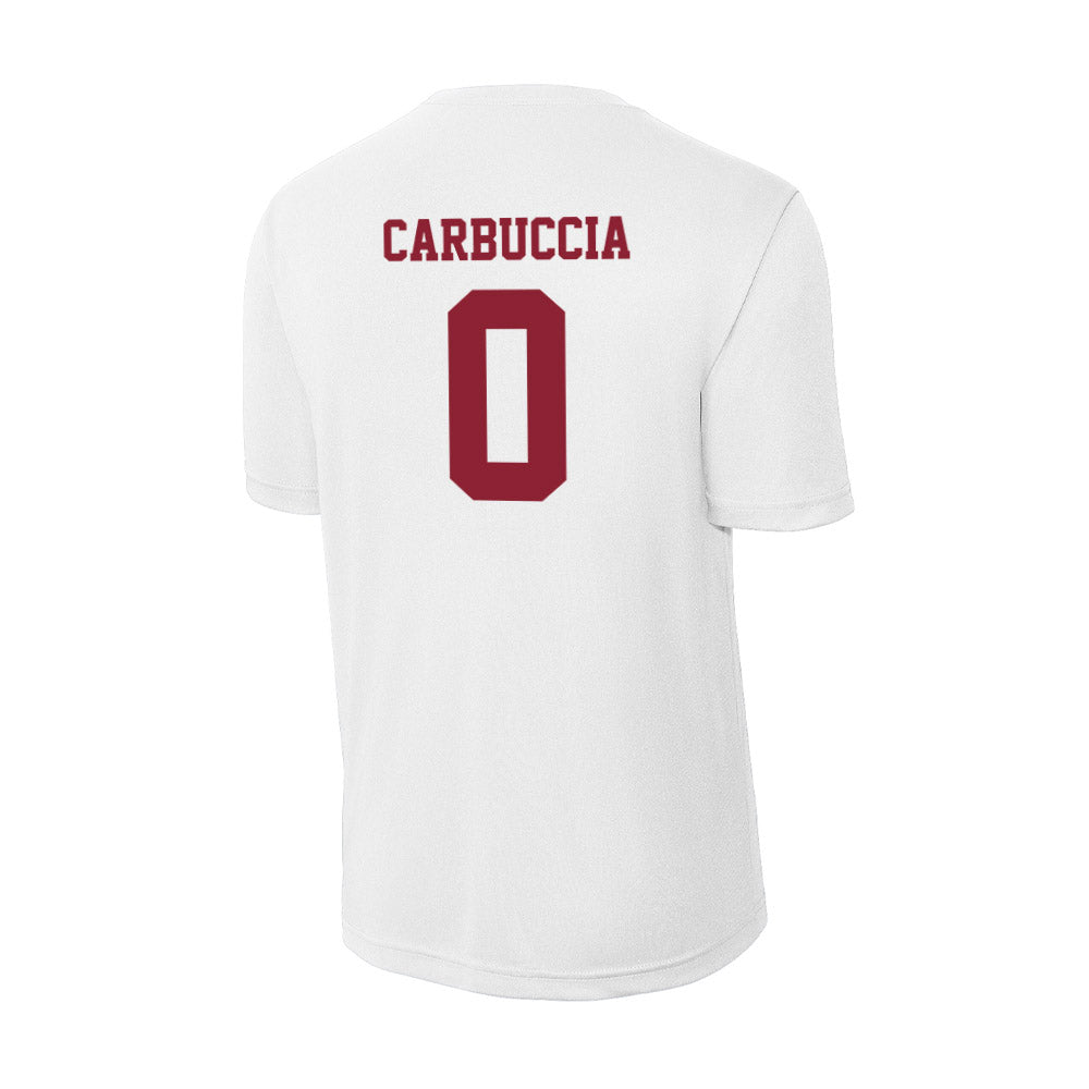UMass - NCAA Men's Basketball : Danny Carbuccia - Activewear T-Shirt-1