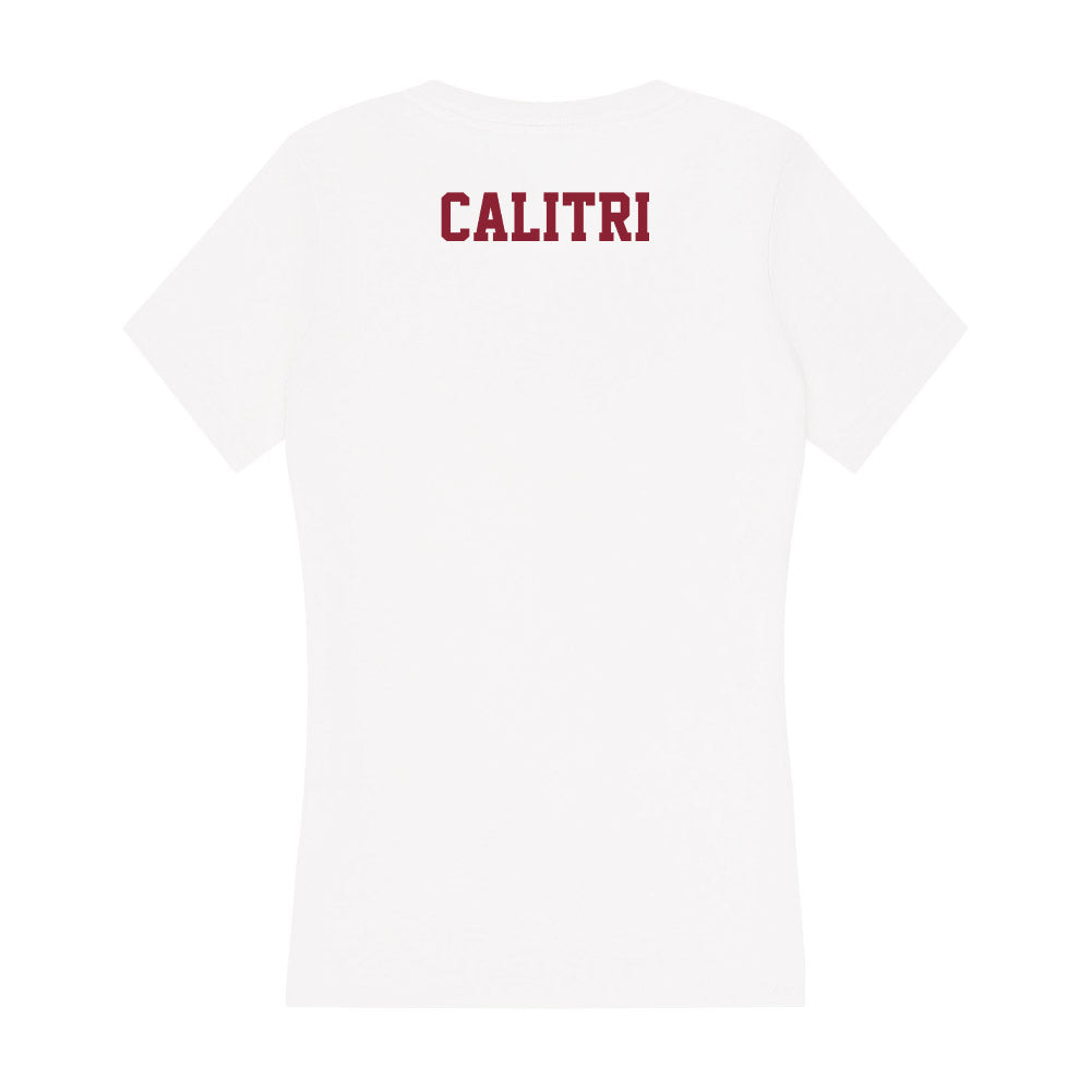 UMass - NCAA Men's Track & Field : Nicholas Calitri - Women's V-Neck T-Shirt-1