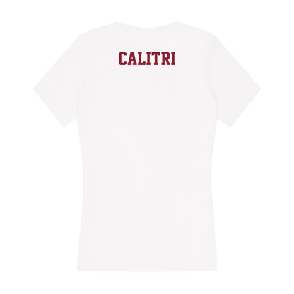 UMass - NCAA Men's Track & Field : Nicholas Calitri - Women's V-Neck T-Shirt-1