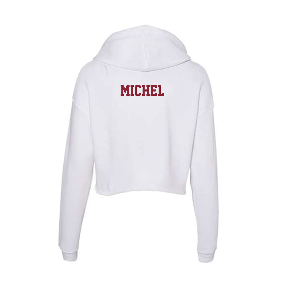  - NCAA Women's Track & Field : Ruth Michel - Women's Crop Fleece Hoodie-1