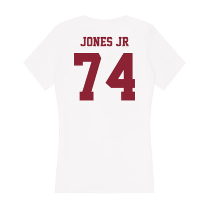 UMass - NCAA Football : William Jones Jr - Women's V-Neck T-Shirt-1