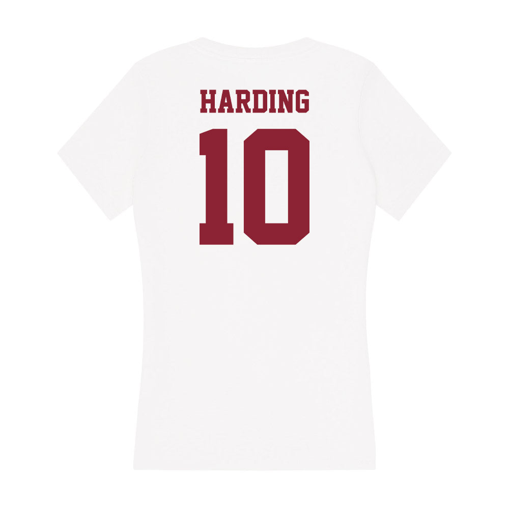 UMass - NCAA Football : TY Harding - Women's V-Neck T-Shirt-1