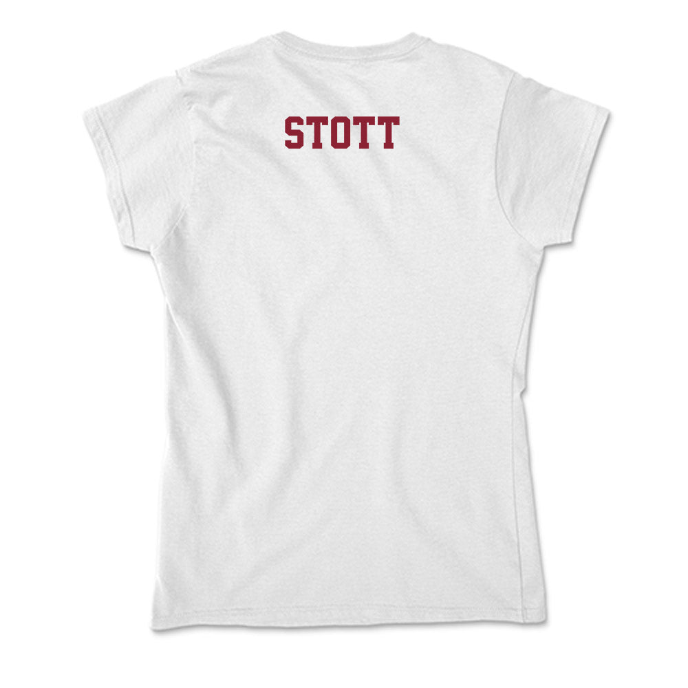 UMass - NCAA Women's Swimming & Diving : Lauren Stott - Soft Style Women’s T-Shirt-1