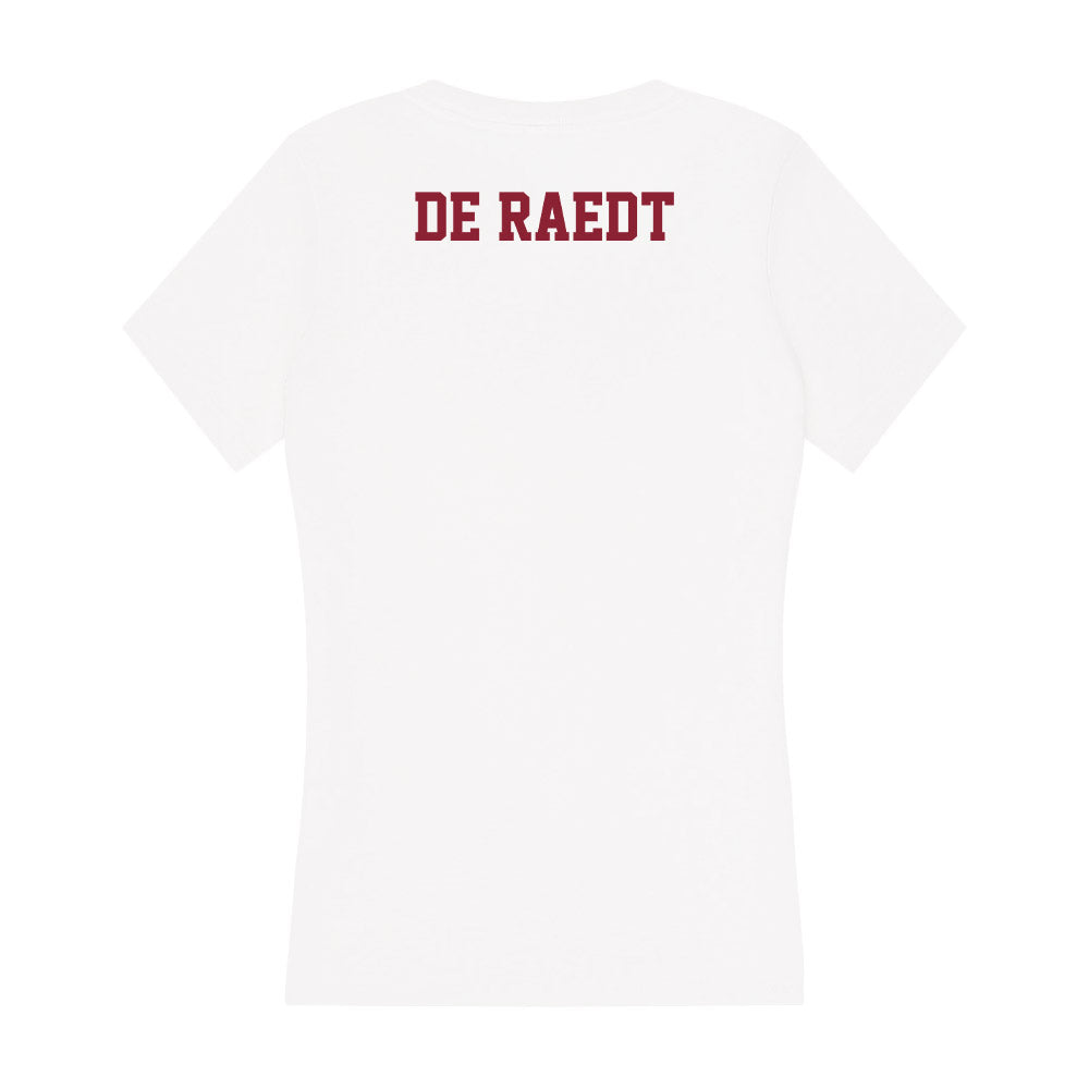 UMass - NCAA Women's Track & Field : Jana De Raedt - Women's V-Neck T-Shirt-1