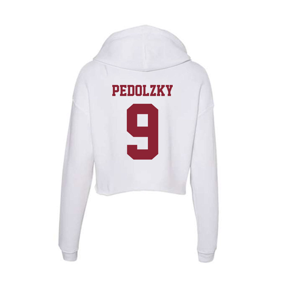  - NCAA Women's Soccer : Chandler Pedolzky - Women's Crop Fleece Hoodie-1