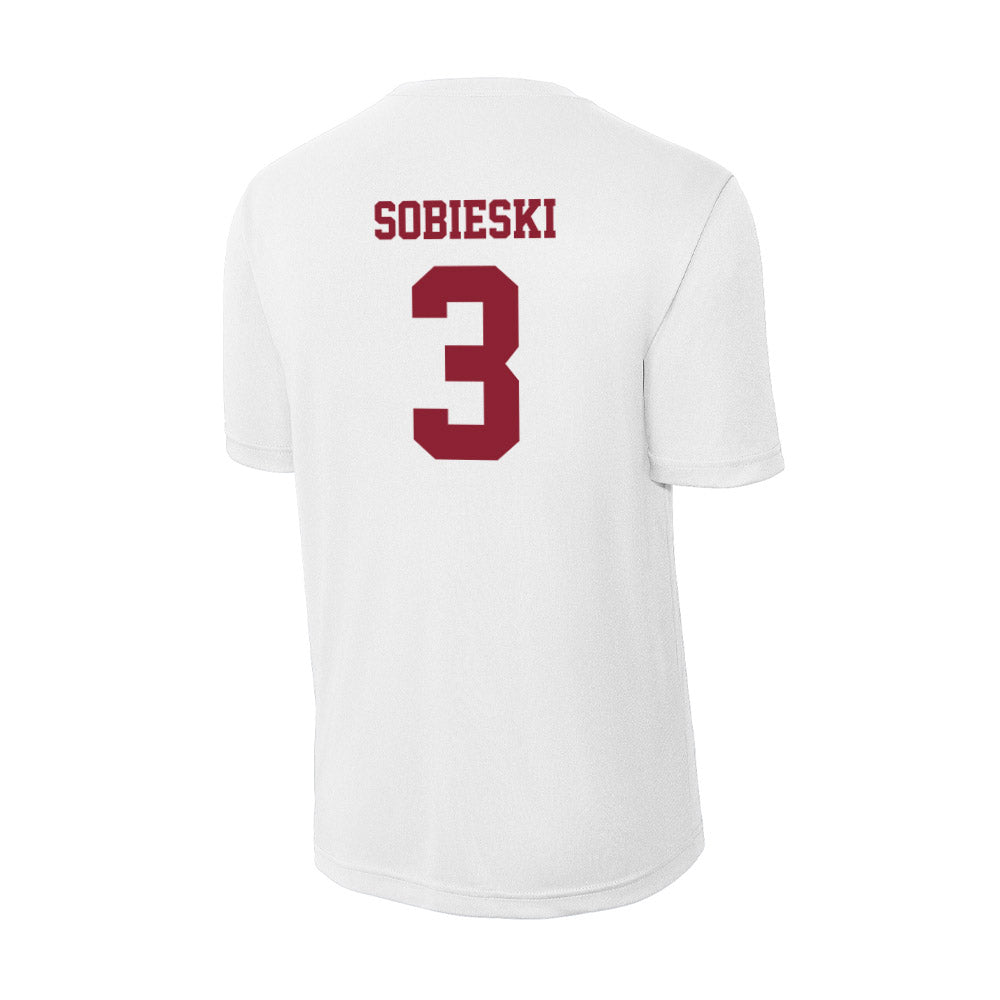 UMass - NCAA Men's Ice Hockey : Kazimier Sobieski - Activewear T-Shirt-1