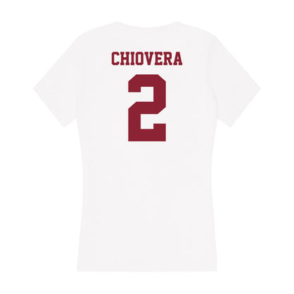 UMass - NCAA Men's Lacrosse : Giuseppe Chiovera - Women's V-Neck T-Shirt-1