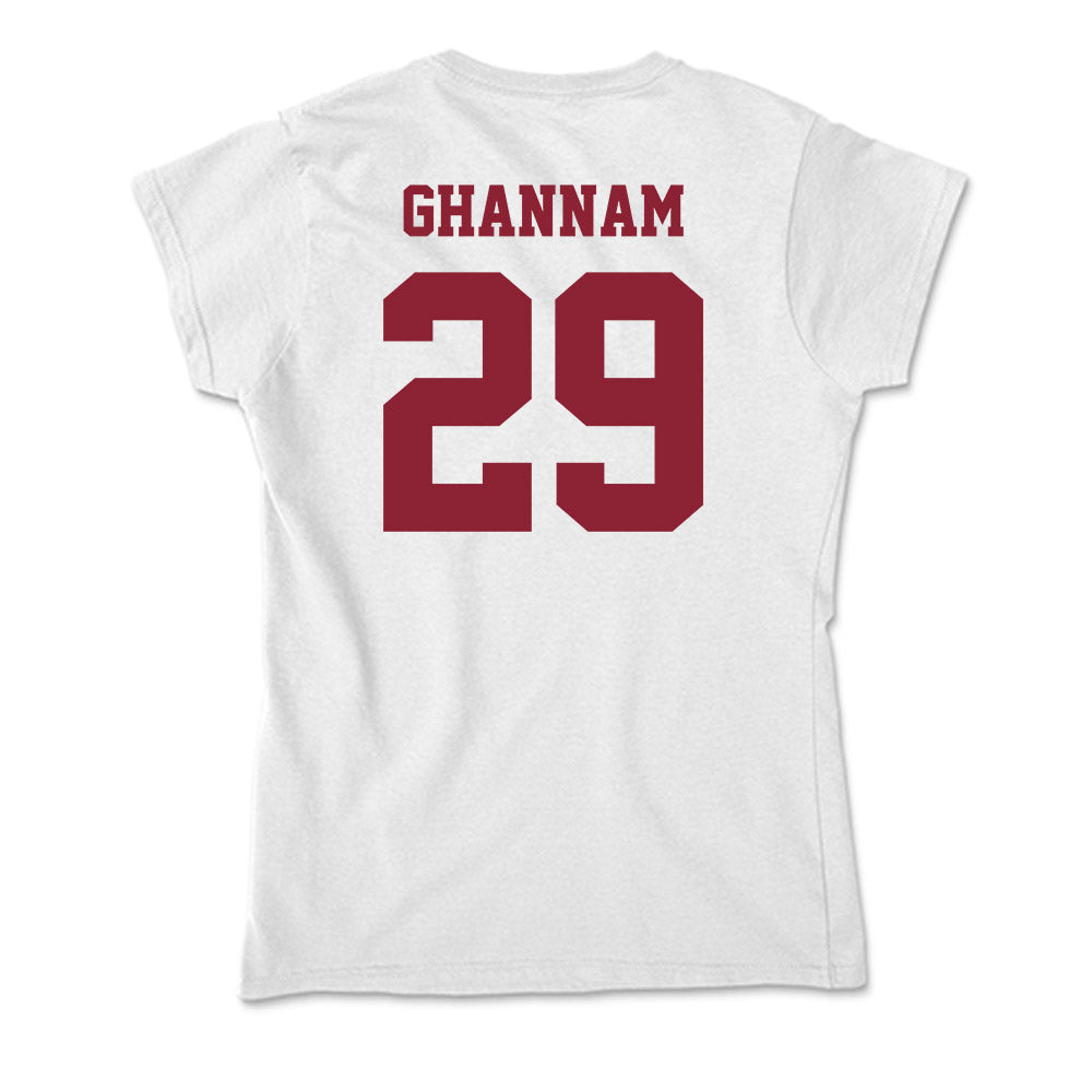 UMass - NCAA Football : Caden Ghannam - Soft Style Women’s T-Shirt-1