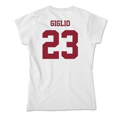 UMass - NCAA Men's Soccer : Chris Giglio - Soft Style Women’s T-Shirt-1