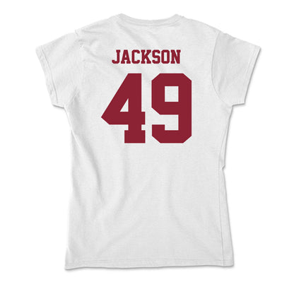 UMass - NCAA Football : Shambre Jackson - Soft Style Women’s T-Shirt-1