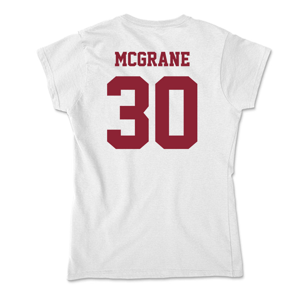 UMass - NCAA Men's Soccer : Lance McGrane - Soft Style Women’s T-Shirt-1