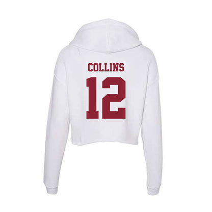  - NCAA Women's Field Hockey : Alexa Collins - Women's Crop Fleece Hoodie-1