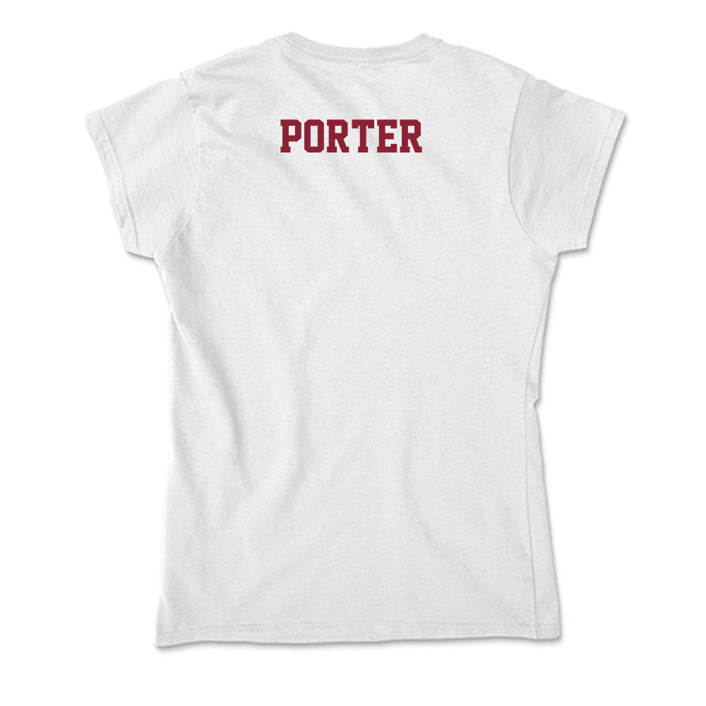 UMass - NCAA Women's Swimming & Diving : Sophie Porter - Soft Style Women’s T-Shirt-1