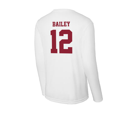 UMass - NCAA Football : Brennen Bailey - Performance Long Sleeve T-Shirt