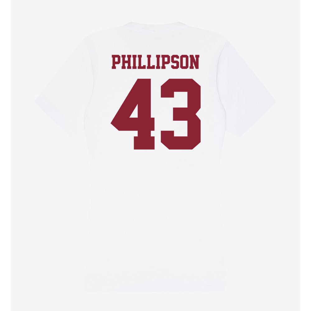 UMass - NCAA Football : Edward Phillipson - Women's V-Neck T-Shirt-1