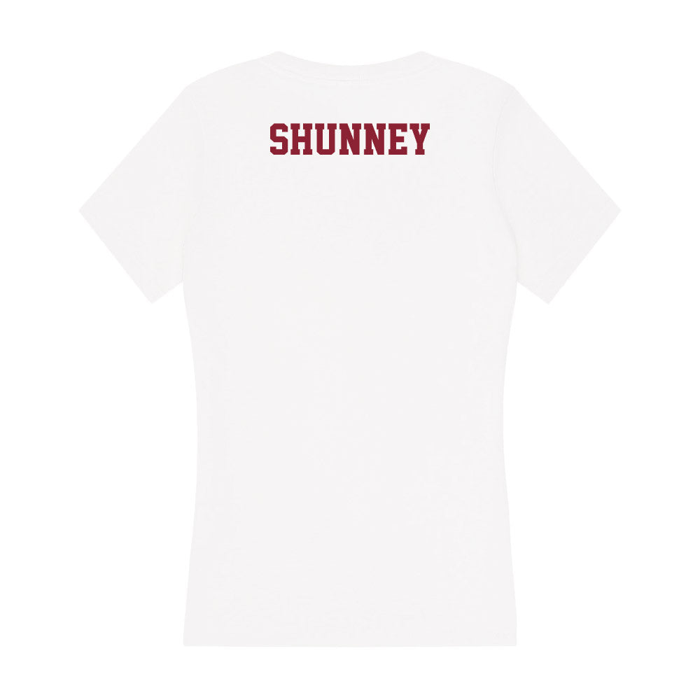 UMass - NCAA Women's Cross Country : Rylee Shunney - Women's V-Neck T-Shirt-1