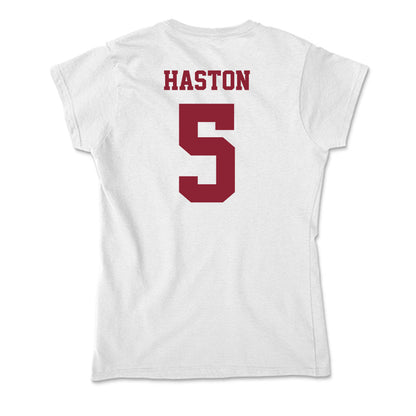 UMass - NCAA Football : Ahmad Haston - Soft Style Women’s T-Shirt-1