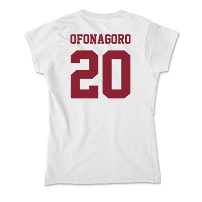 UMass - NCAA Football : Godson Ofonagoro - Soft Style Women’s T-Shirt-1