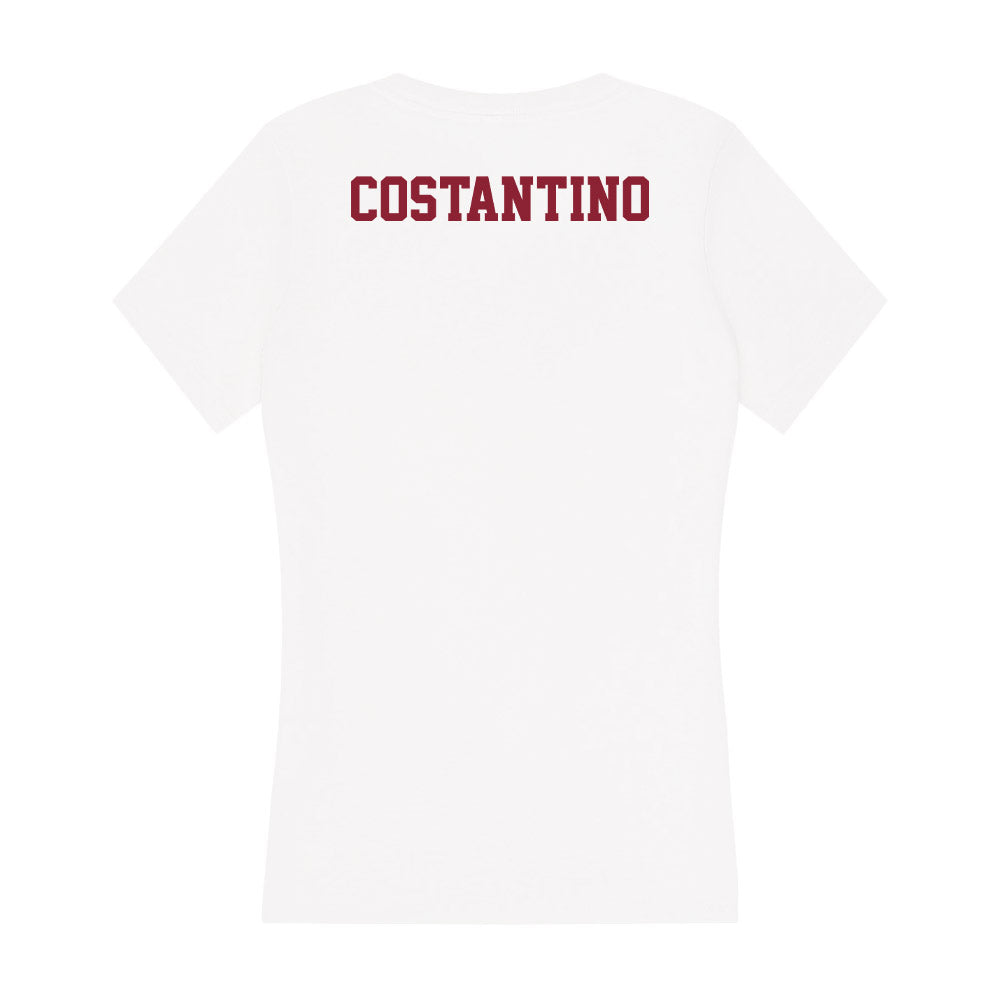 UMass - NCAA Women's Track & Field : Alexandria Costantino - Women's V-Neck T-Shirt-1