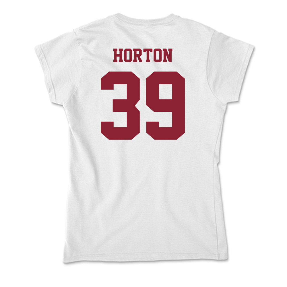 UMass - NCAA Football : James Horton - Soft Style Women’s T-Shirt-1