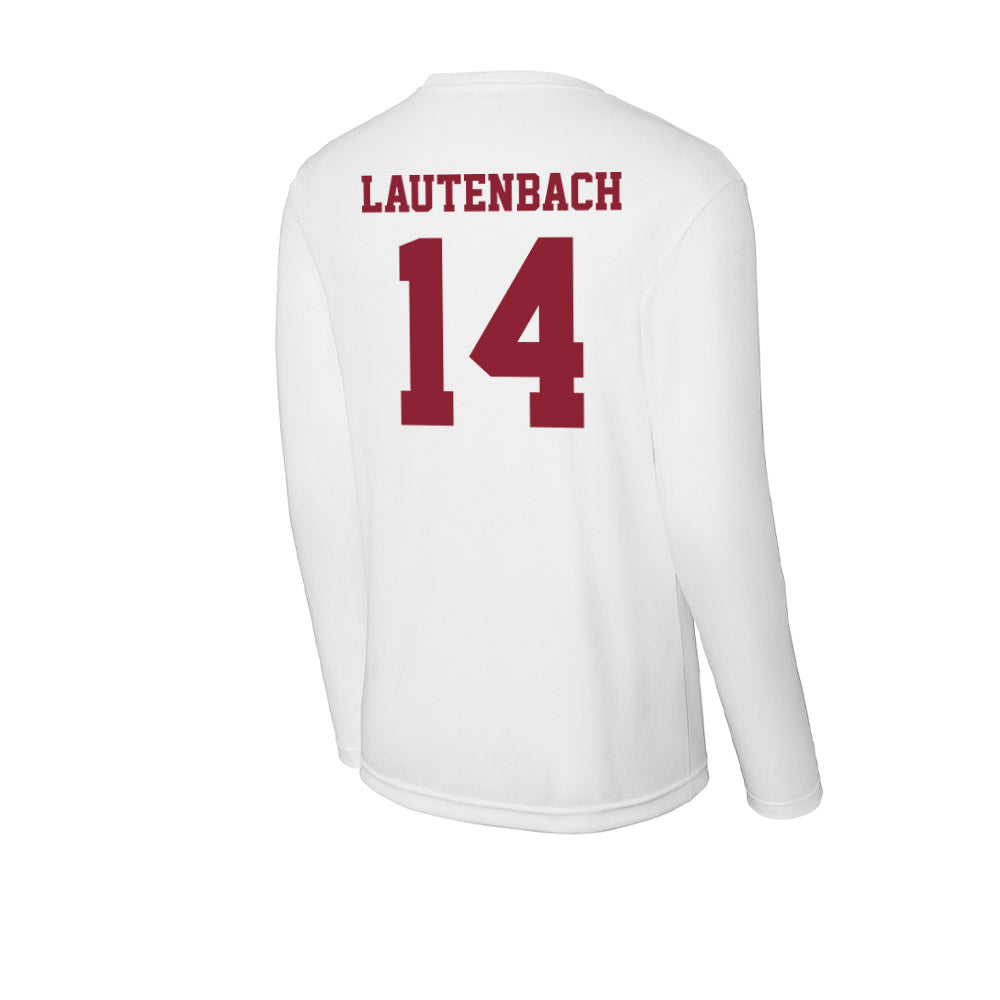 UMass - NCAA Men's Ice Hockey : Ryan Lautenbach - Activewear Long Sleeve T-Shirt