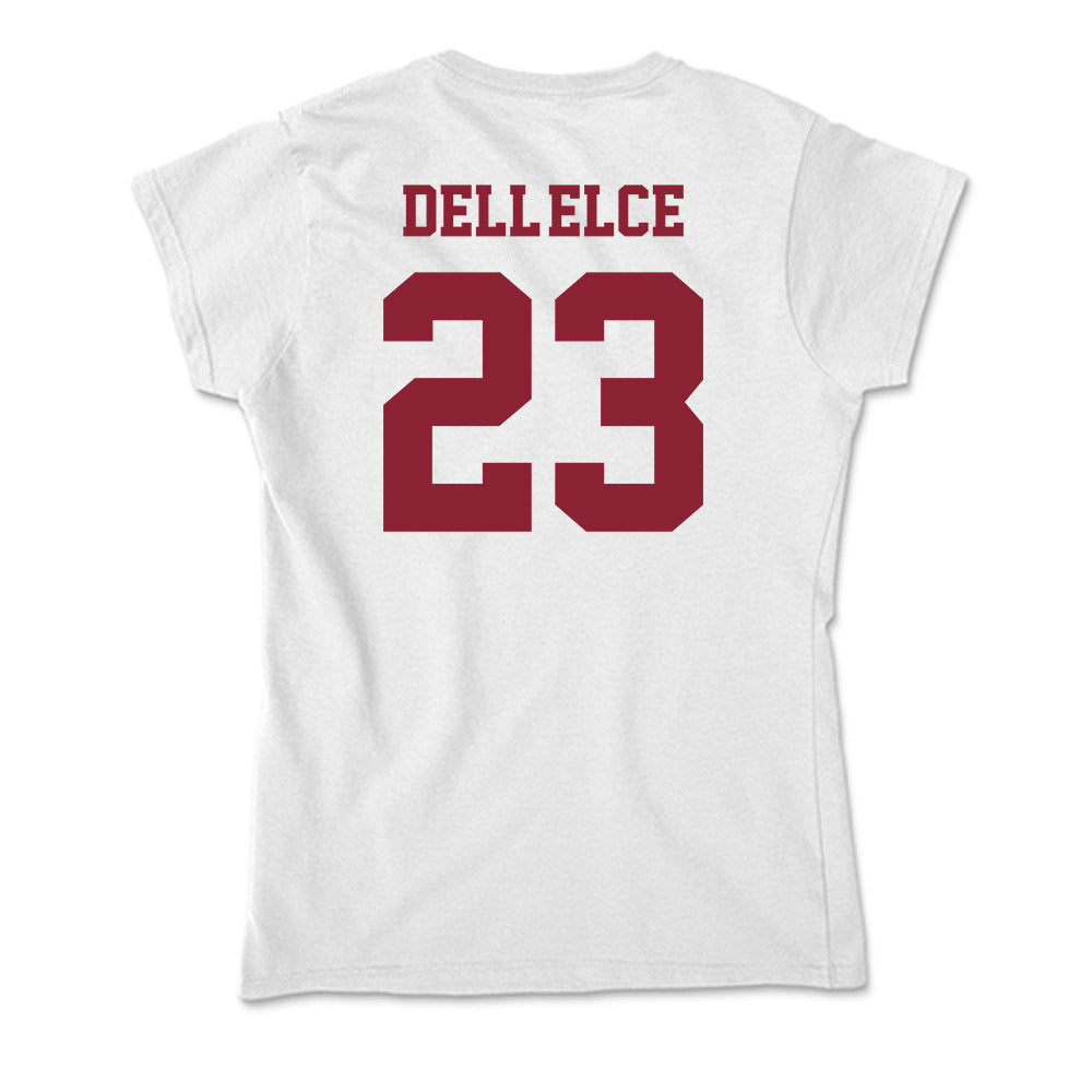 UMass - NCAA Men's Ice Hockey : Francesco Dell'Elce - Soft Style Women’s T-Shirt-1