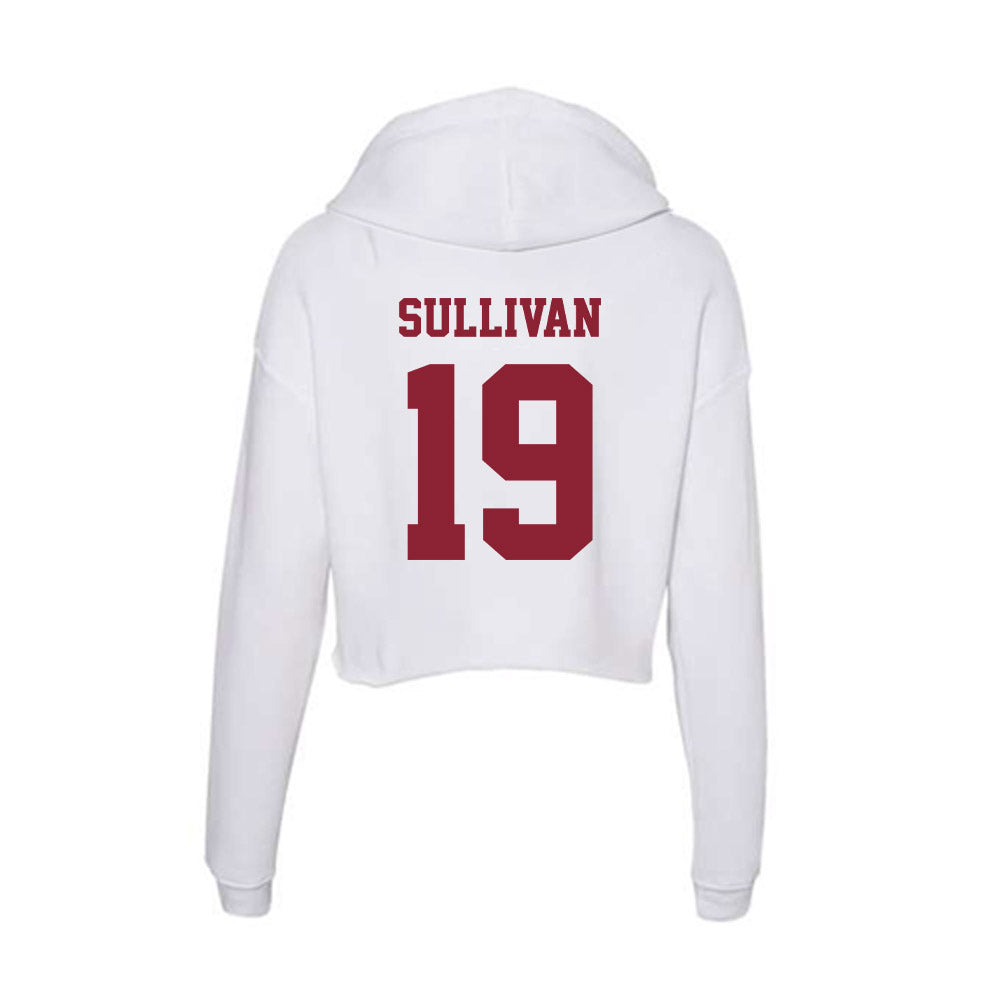  - NCAA Baseball : Braden Sullivan - Women's Crop Fleece Hoodie-1