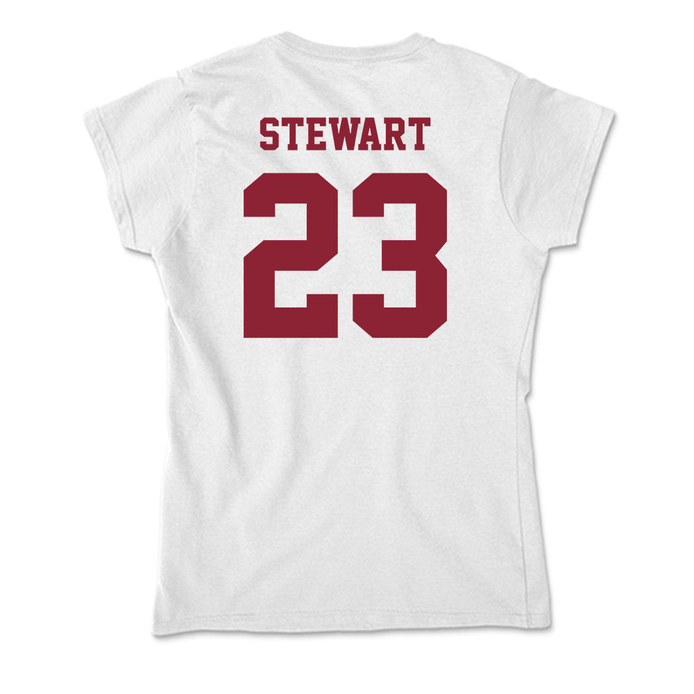 UMass - NCAA Football : Jalen Stewart - Soft Style Women’s T-Shirt-1