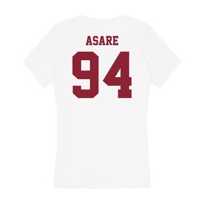 UMass - NCAA Football : Kofi Asare - Women's V-Neck T-Shirt-1