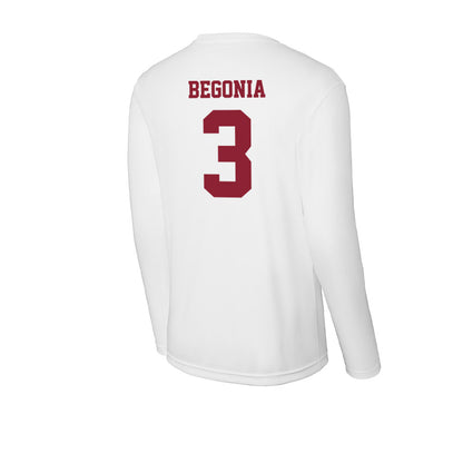 UMass - NCAA Men's Lacrosse : Gavin Begonia - Activewear Long Sleeve T-Shirt-1