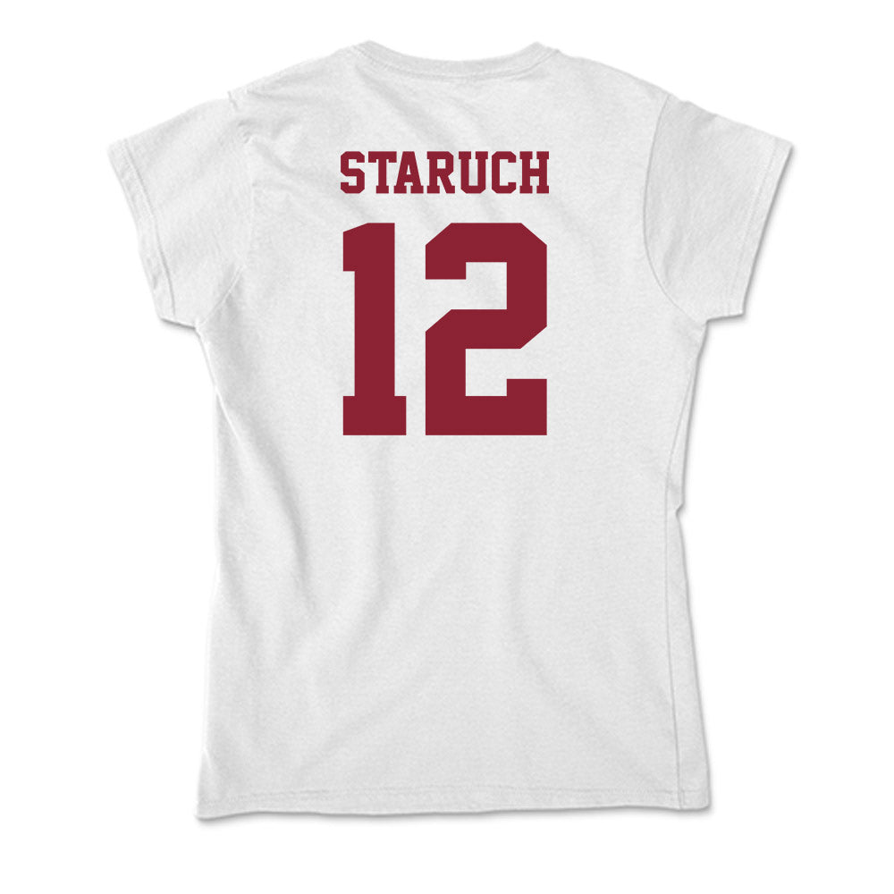 UMass - NCAA Football : Sam Staruch - Soft Style Women’s T-Shirt-1