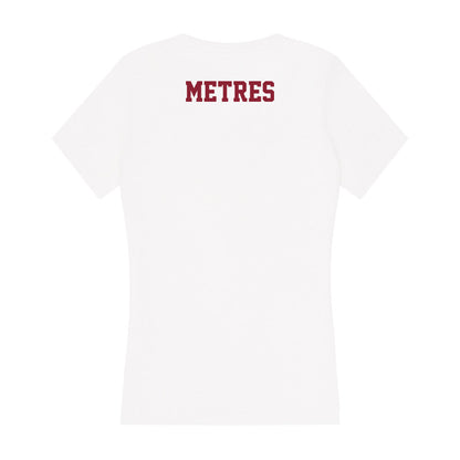 UMass - NCAA Women's Track & Field : Leila Metres - Women's V-Neck T-Shirt-1