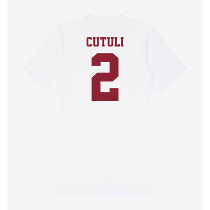UMass - NCAA Softball : Olivia Cutuli - Women's V-Neck T-Shirt-1