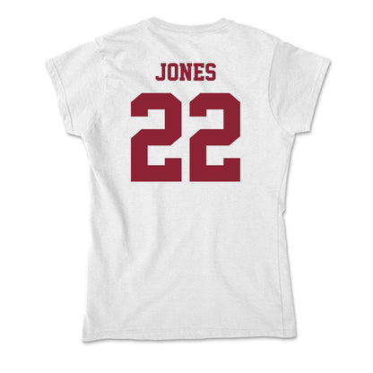 UMass - NCAA Women's Basketball : Mikenzie Jones - Soft Style Women’s T-Shirt-1