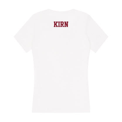 UMass - NCAA Men's Track & Field : Colin Kirn - Women's V-Neck T-Shirt-1