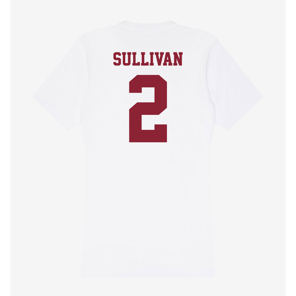 UMass - NCAA Baseball : Braden Sullivan - Women's V-Neck T-Shirt-1