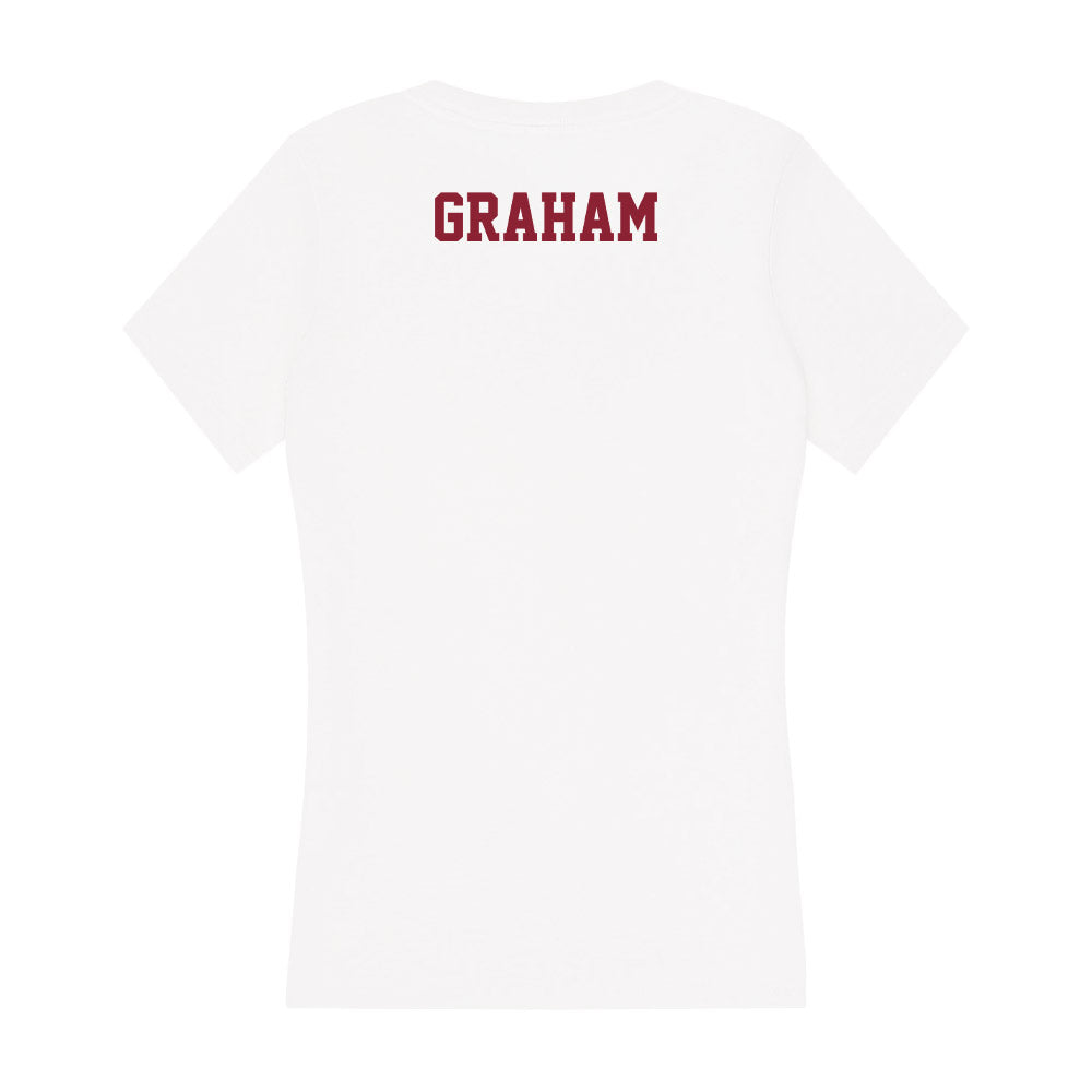 UMass - NCAA Women's Rowing : Paxton Graham - Women's V-Neck T-Shirt-1