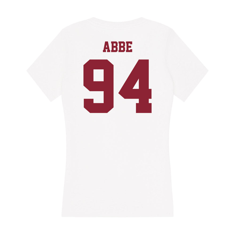 UMass - NCAA Football : Bennett Abbe - Women's V-Neck T-Shirt-1