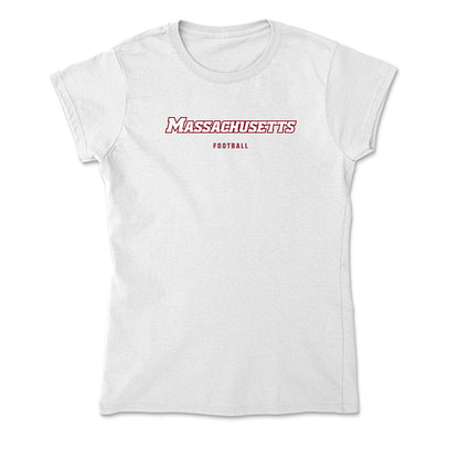 UMass - NCAA Football : AJ Hairston - Soft Style Women’s T-Shirt-0