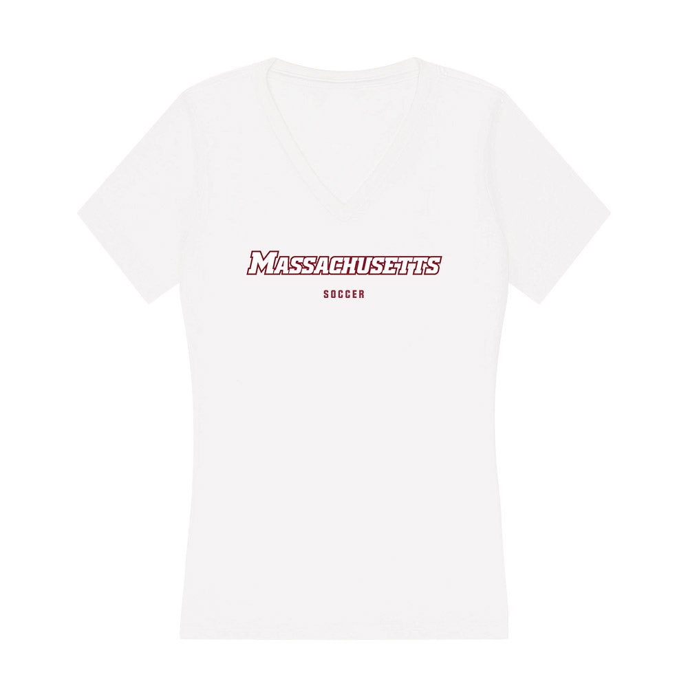 UMass - NCAA Women's Soccer : Lexi Terry - Women's V-Neck T-Shirt-0